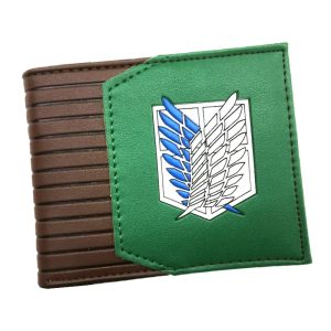 Portefeuille Vert Attack on Titan – Accessoires Manga