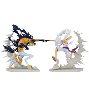 Figurine Rob Lucci VS Monkey D. Luffy – Manga One Piece