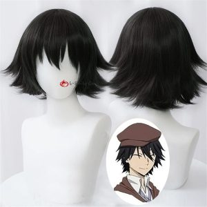 Perruque Edogawa Ranpo Cosplay Bungō Stray Dogs