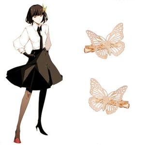 Pince à cheveux papillon Akiko Yosano Bungō Stray Dogs