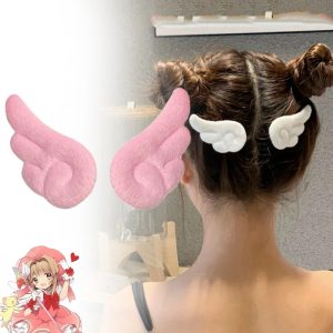 Épingle à cheveux en peluche Sakura Kinomoto