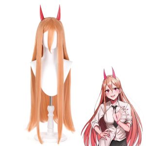 Perruque Power Cosplay Chainsaw Man