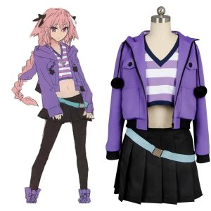 Cosplay Astolfo Violet Cosplay Fate/Grand Order