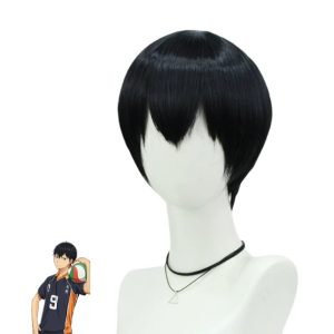 Perruque Kageyama Tobio Cosplay Haikyu!!