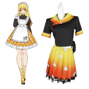 Cosplay Demon Slayer Cosplay Femme Zenitsu Agatsuma
