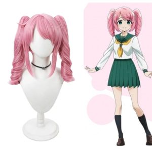 Perruque Haruka Hanabishi Cosplay Gushing over Magical Girls