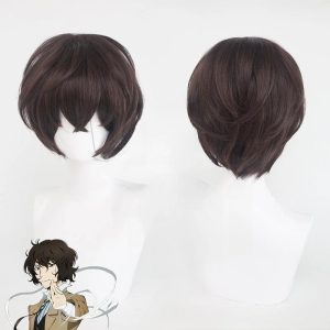 Perruque Osamu Dazai Cosplay Bungō Stray Dogs