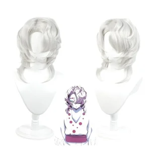 Perruque Rui Cosplay Spider Demon Slayer