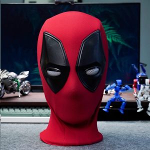 Casque Deadpool Télécommandé – Effets Lumineux et Sonores