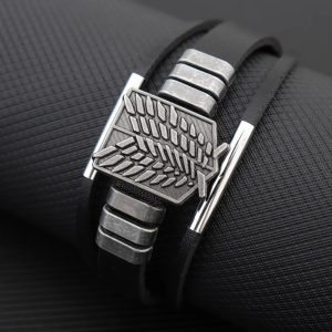 Bracelet Noir Attack on Titan – Accessoires Manga