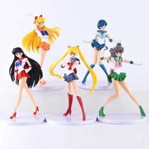 Figurine Anime Sailor Moon 5 en 1