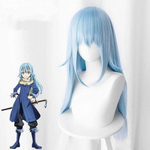 Perruque Rimuru Tempest Cosplay Moi quand je me réincarne en Slime