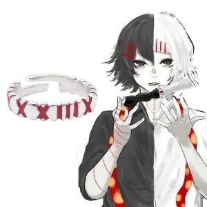 Bague Juuzou Suzuya Cosplay Tokyo Ghoul