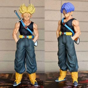 Figurine Trunks Doubles têtes Dragon Ball 26cm