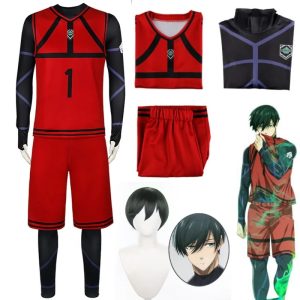 Cosplay Rin Itoshi Cosplay Blue Lock Rouge