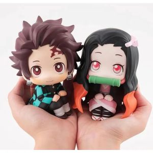 Figurine Tanjirou et Nezuko Manga Demon Slayer