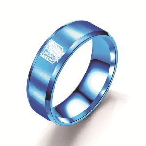 Bague Attack on Titan Bleu – Accessoires Manga