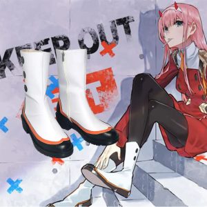 Bottes Zero Two Chaussures de Cosplay Darling in the Franxx