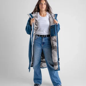 Deep Sea Blue Camo Advance Changing Robe