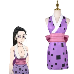 Cosplay Hinatsuru Uzui Cosplay Pour Femme Demon Slayer