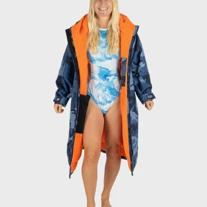 Blue Camo Orange Advance Changing Robe