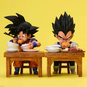 Figurine Dragon Ball Z Vegeta Son Goku Eat