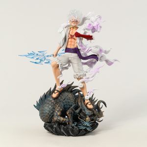 Figurine One Piece Nika Monkey D Luffy Gear 5 Onigashima Chez Mangacosplay.fr