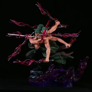 Figurine One Piece Zoro Trois Têtes