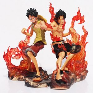 Figurine Manga One Piece Luffy et Ace