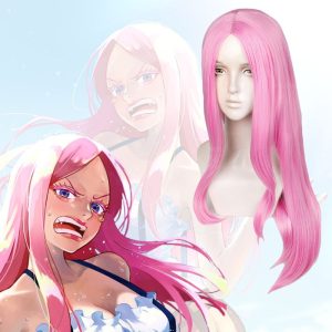 Perruque Rose de Cosplay Jewelry Bonney