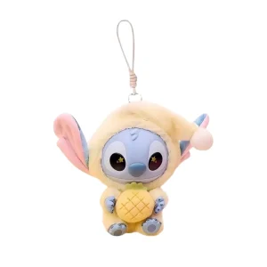 Labubu × Stitch Sour Pineapple – Figurine Art Toy | Eat Something Before Sleep