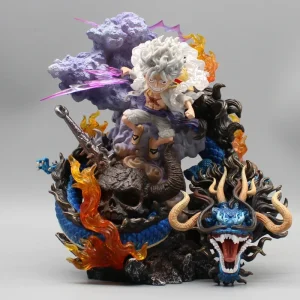 Figurine Anime One Piece Luffy Vs Kaido Gear 5