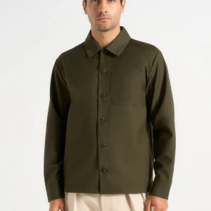 Valentin - Classic Long Sleeve Shirt - Olive