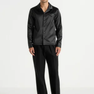 Constant - Satin Shirt - Black