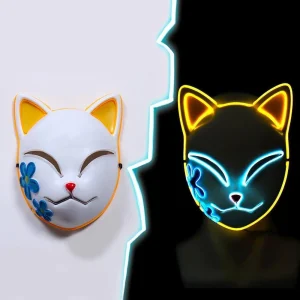 Masque LED Makomo Masque LED Demon Slayer