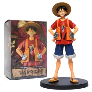 Figurine One Piece Monkey D Luffy Rouge