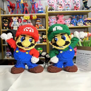 Duo Légendaire : Mario et Luigi à taille réelle