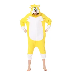 Pyjama Tails Jaune – Déguisement Sonic
