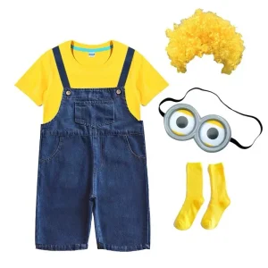 Déguisement Minion Enfant – Ensemble Complet & Joyeux