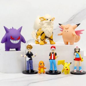 Figurine Anime Pokemon 8 en 1