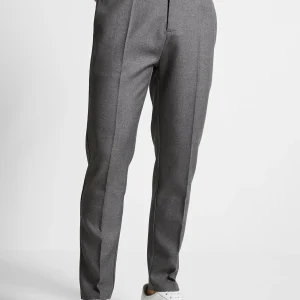 Claude - Slim Fit Tailored Trousers - Grey