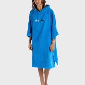 Cobalt Blue Organic Towel Changing Robe