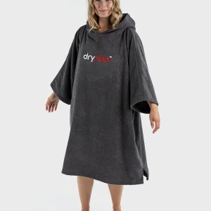 Slate Grey Towel Changing Robe
