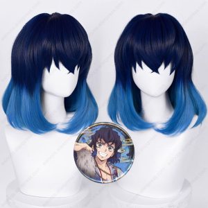 Cosplay ‎Demon Slayer Perruque Inosuke Hashibira