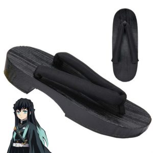 Geta Demon Slayer Chaussures Muichiro Tokito