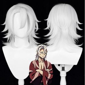 Perruque Tengen Uzui Cosplay Demon Slayer