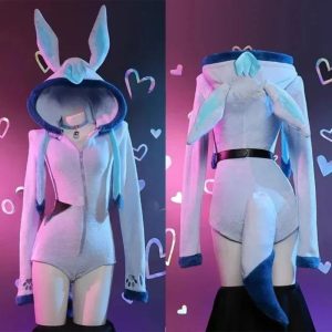 Cosplay Glaceon Cosplay Kawaii Pokemon