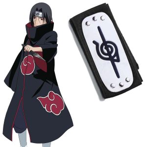 Bandeau Itachi Uchiha Cosplay Ninja Konoha