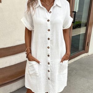 Amelie | Blouse longue élégante