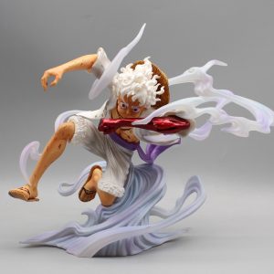 Figurine Anime One Piece Nika Sun God Luffy Gear 5 Chez Mangacosplay.fr